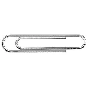 Image of Paperclips Giant Serrated 73mm Pack of 100 32521