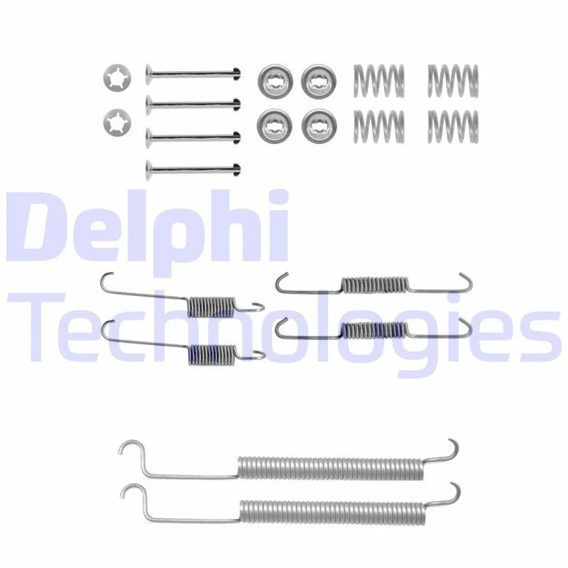 Image of DELPHI Brake shoe fitting kit DELPHI LY1231