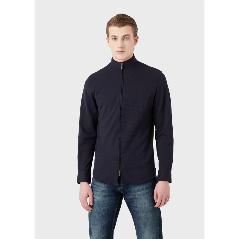 Image of Emporio Armani Shirt Navy male S