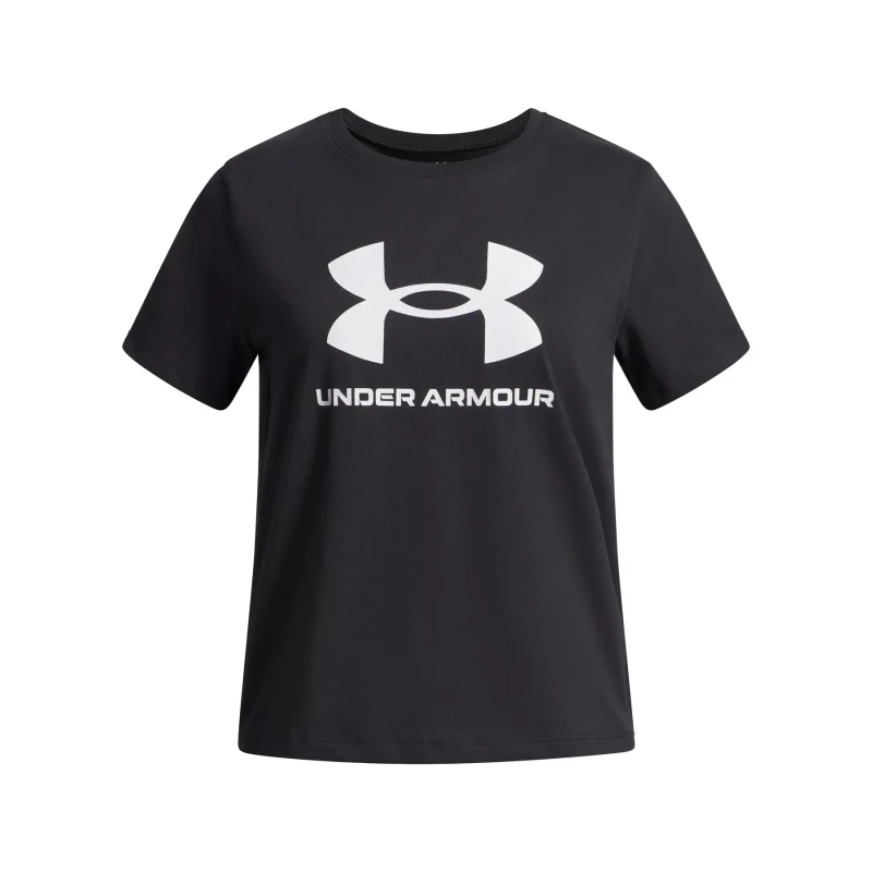 Image of Kid's T-Shirt Under Armour Big Logo Noir Male 6/8 ans
