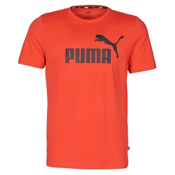 image of Puma ESSENTIAL TEE mens T shirt in Red - Sizes L,S,XL,XXL