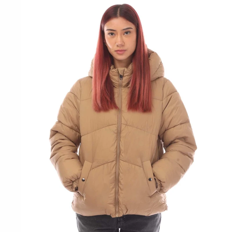 Image of Vero Moda Uppsala Short Padded Jacket - Beige Beige 8
