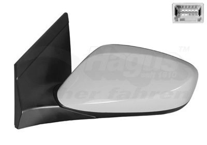 Image of VAN WEZEL Wing mirror VAN WEZEL 8244807