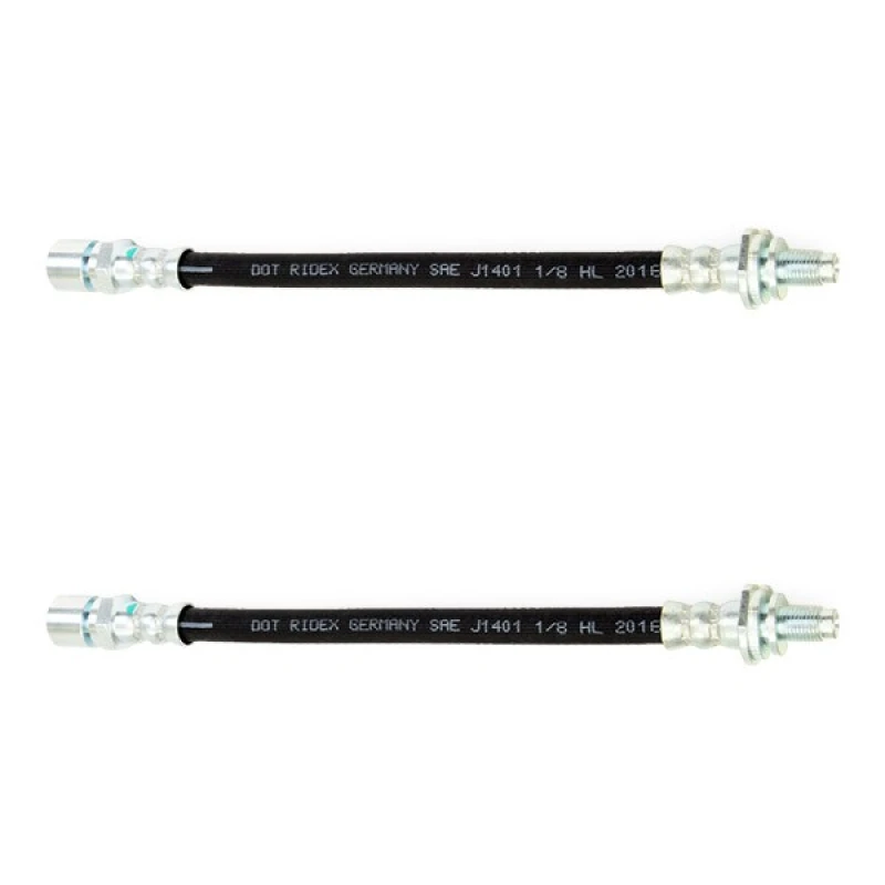 Image of RIDEX 83B0829 Brake Hose Rear Axle both sides Brake Hose (83)
