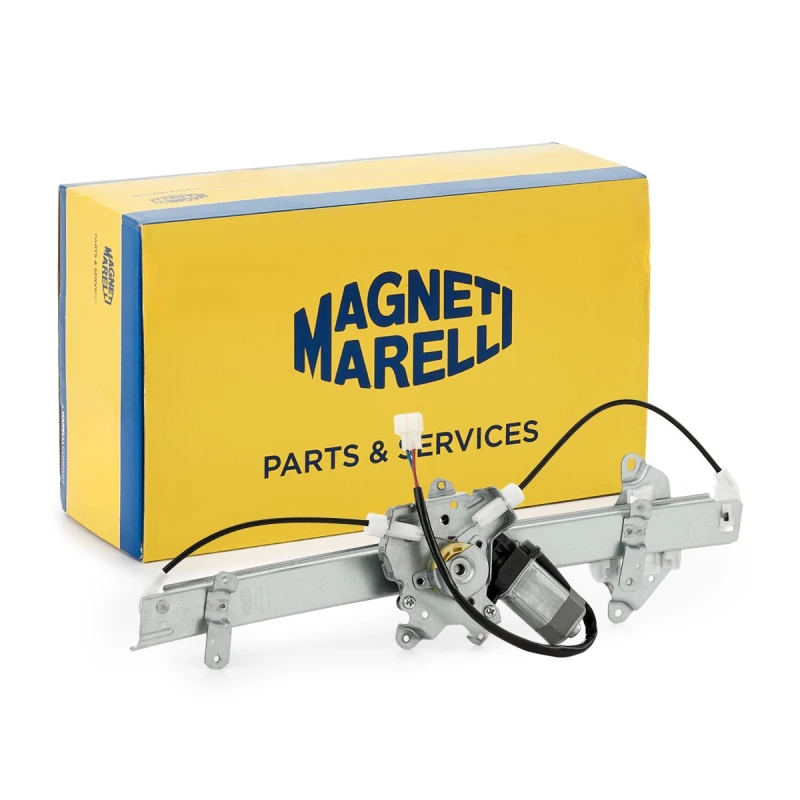 Image of MAGNETI MARELLI 350103170141 Window regulator Left Front, Operating Mode: Electric, with electric motor Window Winder (1561)