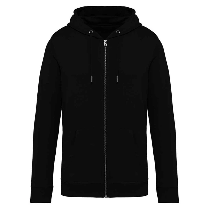 Image of Native Spirit Mens Full Zip Hoodie in Black Size: XS Black Male XS