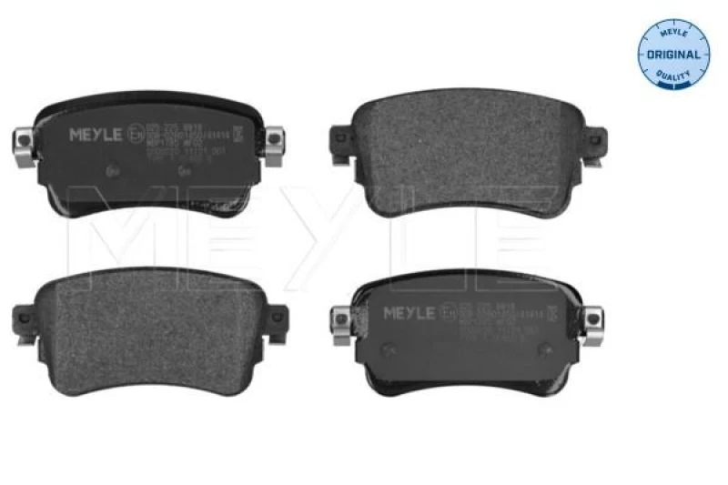Image of Brake pad set MEYLE 025 225 8818