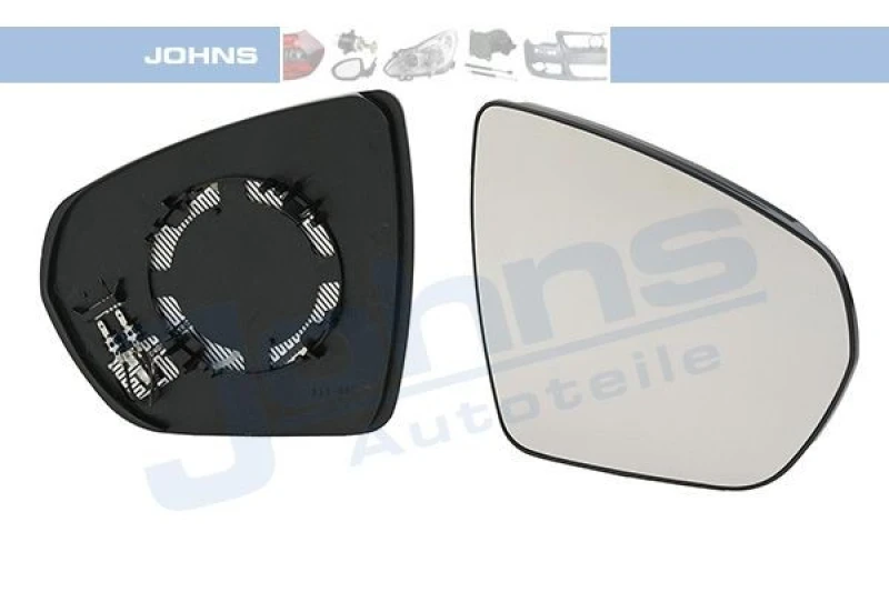 Image of Wing mirror glass JOHNS 23 93 38-81