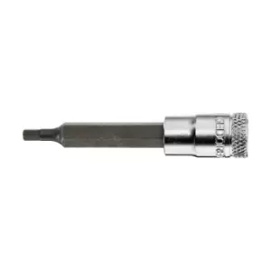 Image of Gedore Screwdriver bit socket 1/4" long in-hex 6 mm