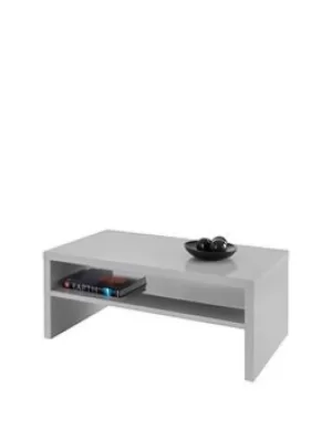 image of Julian Bowen Metro High Gloss Coffee Table Grey