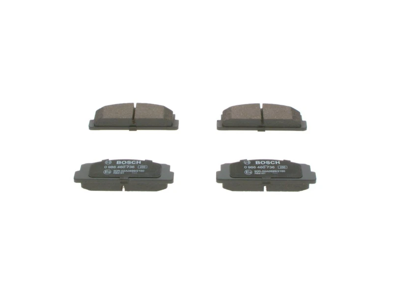 Image of Brake pad set Bosch 0 986 460 736