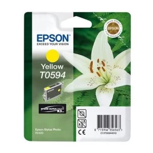 Image of Epson Lily T0594 Yellow Ink Cartridge