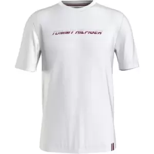 Image of Tommy Sport Tommy Sport Graphic Short Sleeve Tee Mens - White