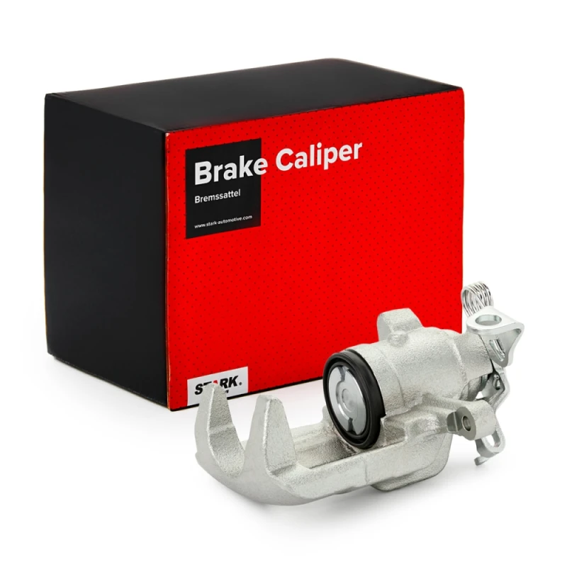 Image of STARK SKBC-0460055 Brake caliper Rear Axle, without holder Cast Iron Brake Caliper (78)