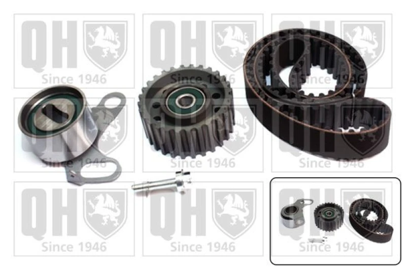 Image of QUINTON HAZELL Timing belt kit QUINTON HAZELL QBK602