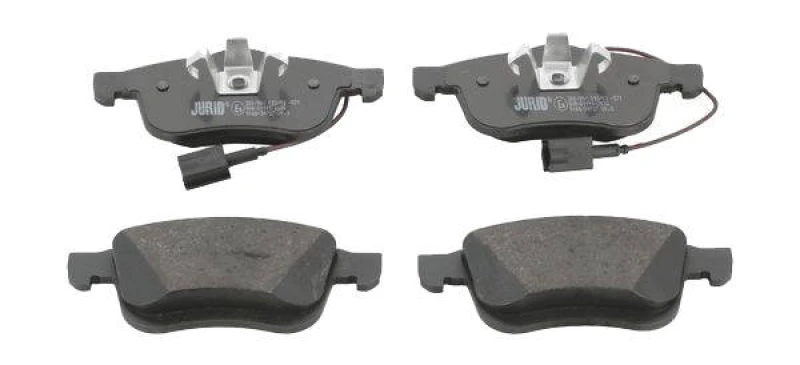 Image of JURID 573334J Brake pad set incl. wear warning contact Brake Pad Set,disc brake (402)