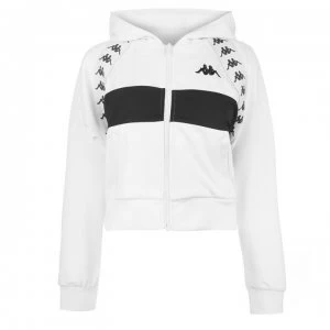 image of Kappa Banda Bail Jacket - White/Black