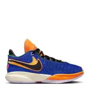 image of Nike LeBron XX Jnr Basketball Shoes - Blue