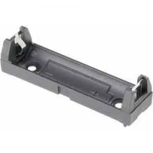 image of Battery tray 1x AA Through hole L x W x H 59 x 16 x 15mm Keystone 1028