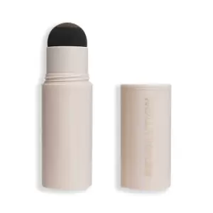 Image of Makeup Revolution Brow Powder Stamp & Stencil Kit Medium Brown