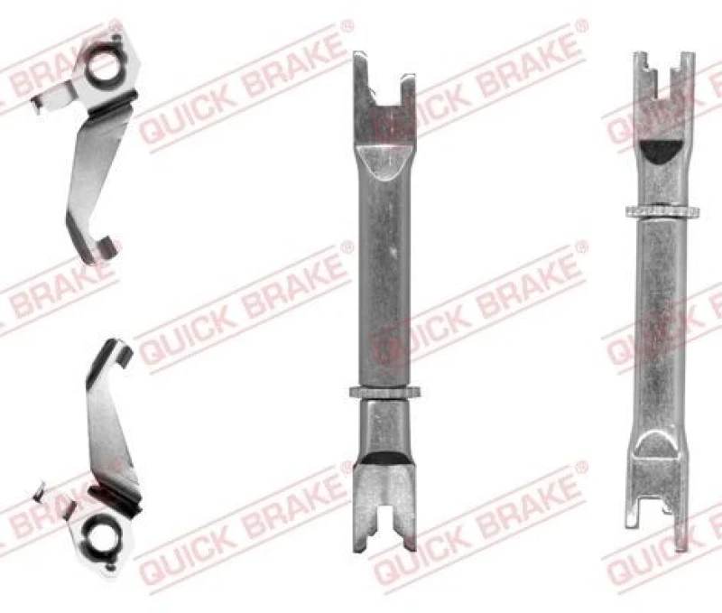 Image of QUICK BRAKE Brake shoe adjuster QUICK BRAKE 108 53 010