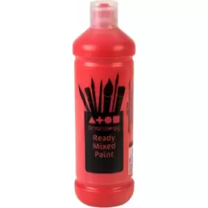 image of Ready-mix Paint 600ml - Red - Brian Clegg