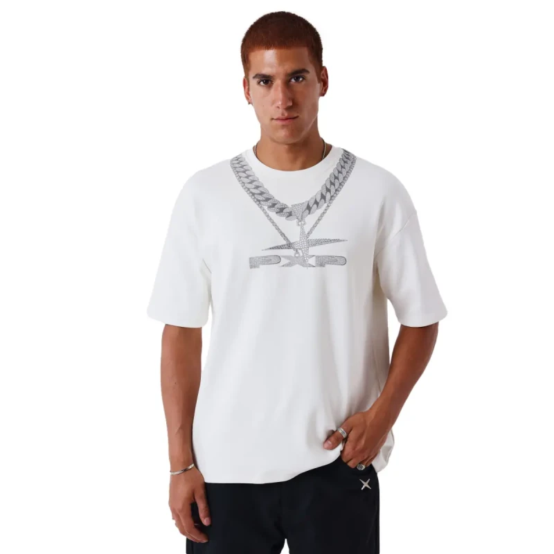 Image of Project X Paris Printed T-Shirt Project X Paris Blanc Male 2XL