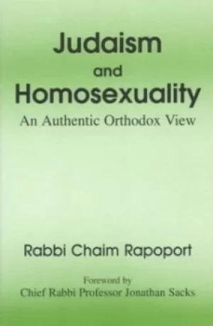 Image of Judaism and homosexuality by Chaim Rapoport