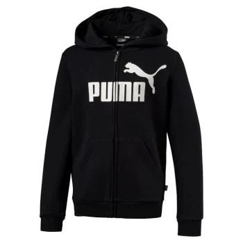 Puma Full Zip Hoody Child Boys - Black