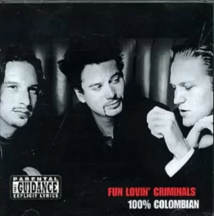 Image of Fun Lovin Criminals 100% Colombian 1998 UK CD album 4970562