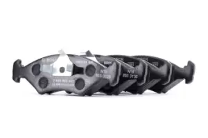 Image of Bosch Brake pad set 0 986 466 402 Brake pads,Brake pad set, disc brake FORD,Fiesta Mk4 Schragheck (JAS, JBS),FIESTA III (GFJ)