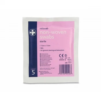 Image of Reliance Medical Reliswab - 7.5cm x 7.5cm - Pack of 100