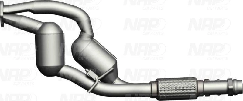 Image of NAP carparts Catalytic converter NAP carparts CAK10068