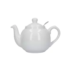 image of Farmhouse Teapot, White, Four Cup - 900ml Boxed