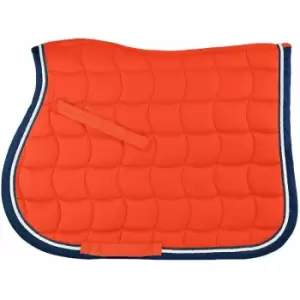 image of Whitaker - Saddle Pad Upton Colourful Orange - Full - SC045