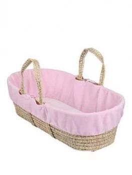 Image of Clair De Lune Moses Basket Fleece Liner, Blue