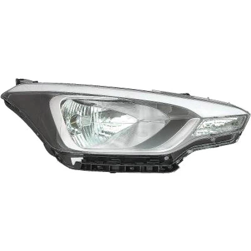 Image of DIEDERICHS 6807080 Headlights H4, Right, without motor for headlamp levelling Headlight (259)