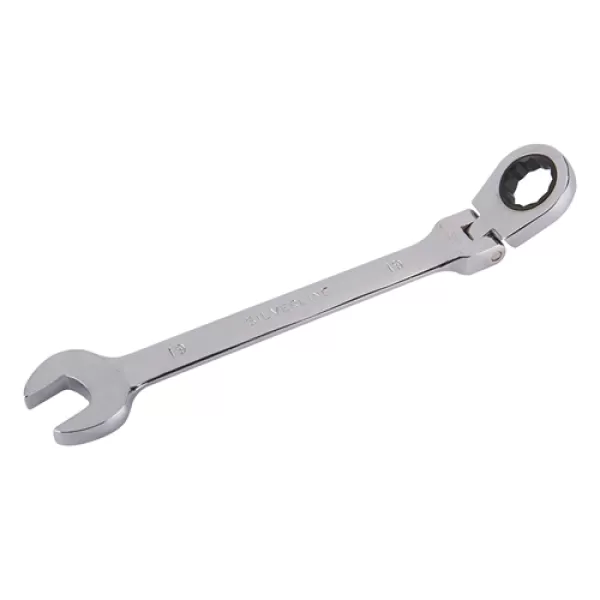 Image of Silverline Flexible Head Ratchet Spanner - 19mm