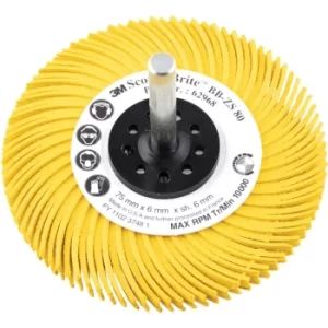 Image of 62968 BB-ZS Bristle Disc 76X6MM P80