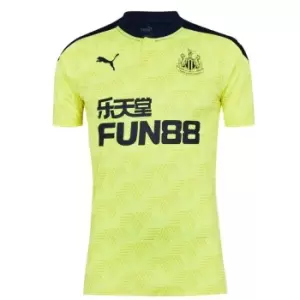 image of Puma Newcastle United FC Away Shirt Mens - Yellow