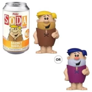 image of The Flintstones Barney Rubble Vinyl Soda Figure in Collector Can