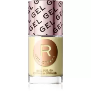 image of Makeup Revolution Ultimate Shine Gel Nail Polish Shade I'm Soft Delicate Yellow 10 ml