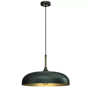 image of Milagro Pendant Lamp Lincoln Green 1 x E27