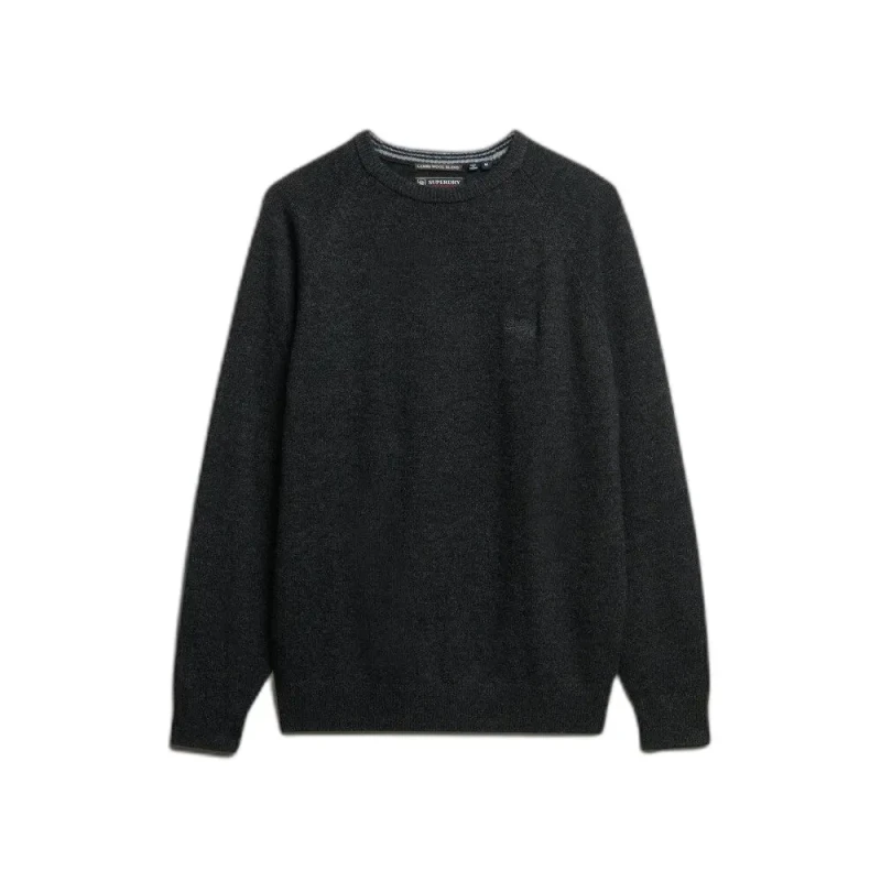 Image of Superdry Crew Neck Jumper charcoal grey Men XXL