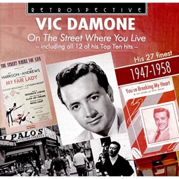 Image of Vic Damone (vocals) - On the Street Where You Live CD