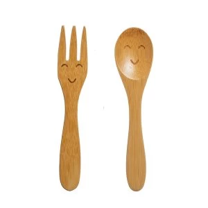 Image of Sass & Belle Kids Bamboo Cutlery - Set of 2