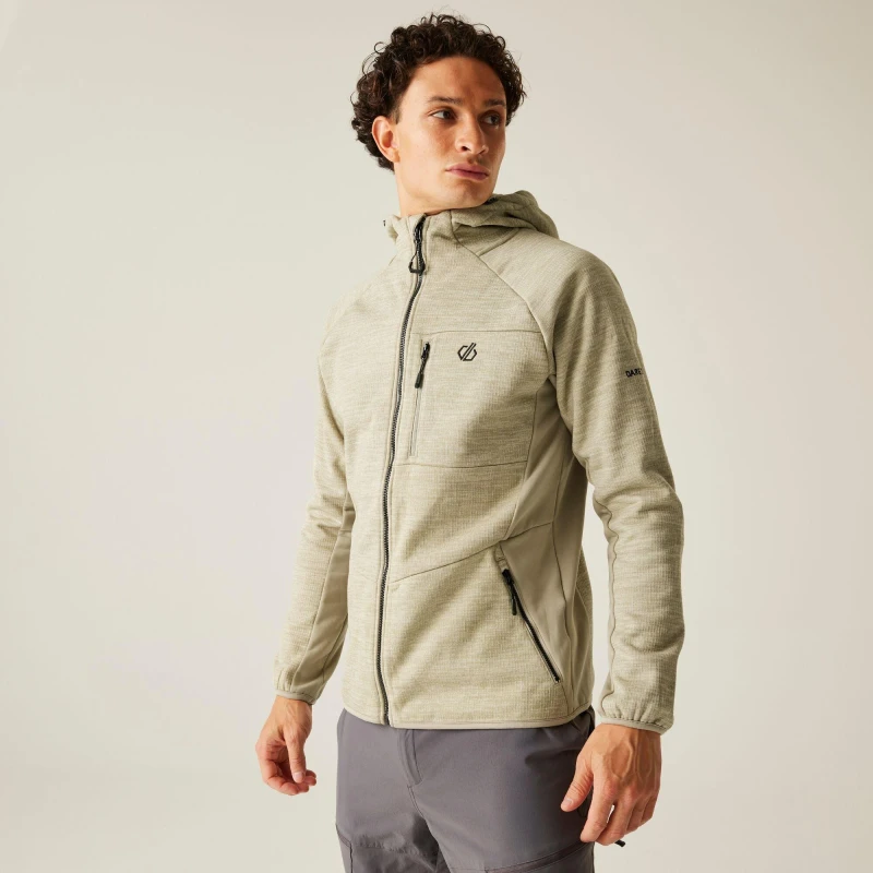 Image of Dare 2b Dare 2b Men Torrek Pro Midlayer in Light Stone Size: X-Small Light Stone XS Male 5063516174998