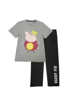 Image of World's Best Dad Daddy Pig Pyjama Set