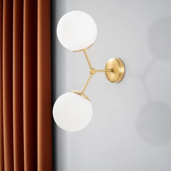Image of Damar - 6341 Yellow White Wall Lamp