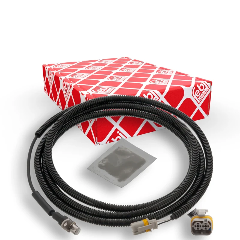 Image of FEBI BILSTEIN 47329 ABS Sensor Front Axle Left Sensor,wheel speed (412)